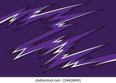 Simple background with purple jagged zigzag and spikes pattern