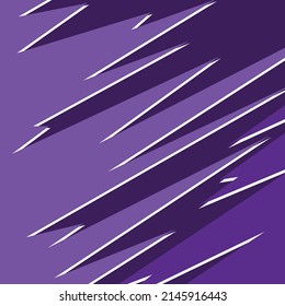 Simple background with purple sharp and zigzag pattern