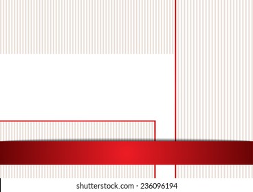 Simple background in red and white color