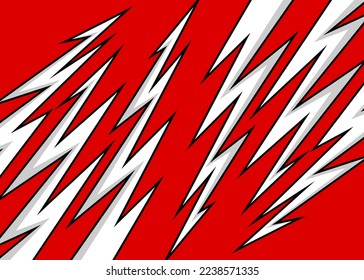 Simple background with reflective lightning pattern