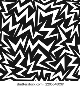 Simple background with seamless sharp and zigzag pattern