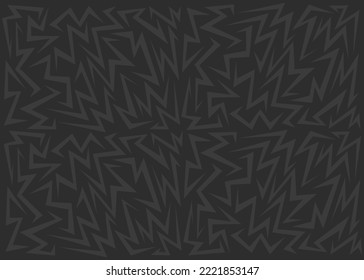 Simple background with seamless sharp and zigzag pattern