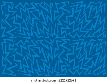 Simple background with seamless sharp and zigzag pattern