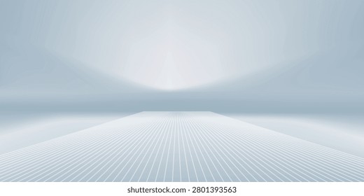 Simple background should feature a white, limbo space studio art