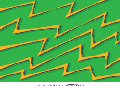 Simple background with sketch zigzag line pattern