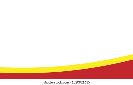 simple background template, with red and yellow colour.