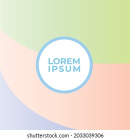 Simple background templates. Pastel colors. Modern and easy to use.