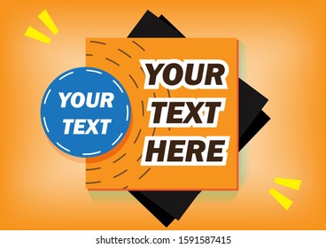 simple background for templates, promotional discounts, banners, poster, etc.