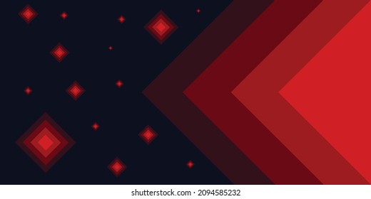 Simple background using a bright red gradient

