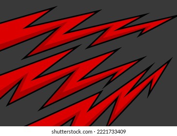 Simple background with various lightning pattern