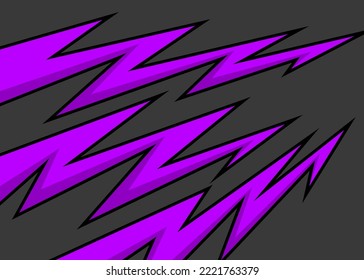 Simple background with various lightning pattern