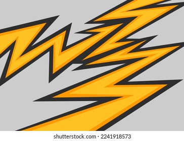 Simple background with various lightning pattern