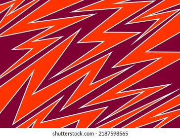 Simple background with various sharp, zigzag and arrow pattern