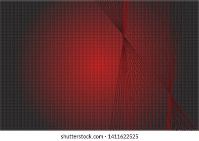 Simple background vector template with abstract lines and modern designs, red and black colors. EPS 10.