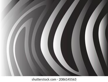 Simple background with waving motion lines pattern