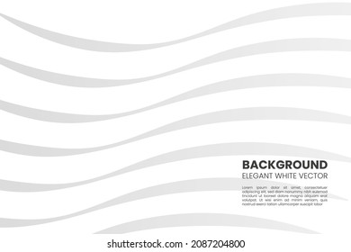 simple background wavy line white elegant that is very easy to use for your needs