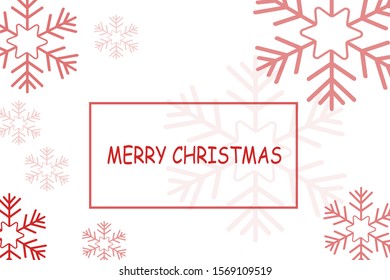 Simple background to welcome Christmas