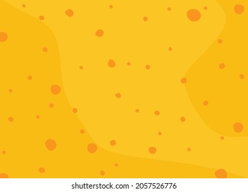 Simple background with yellow dots pattern and some copy space area