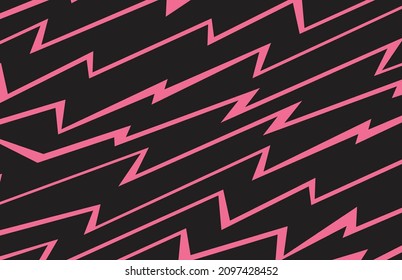 Simple background with zigzag pattern
