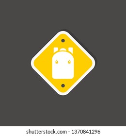 simple Backpack icon
