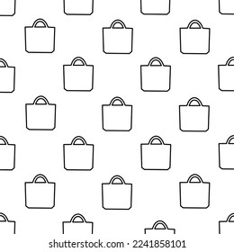 simple bag background aligned with white background