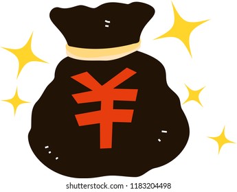 Simple Bag with money