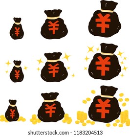 Simple Bag with money