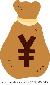 Simple Bag with money