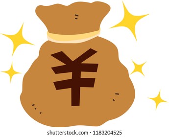 Simple Bag with money