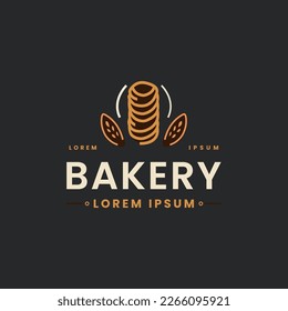  Simple Bakery brand logo design