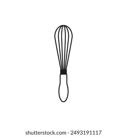 Ilustración vectorial simple de garabato de panadería