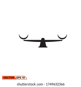 simple balance icon design vector illustration template