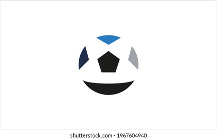 Simple Ball logo vector icon illustration