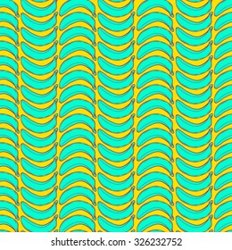 Simple banana seamless pattern background.yellow background.