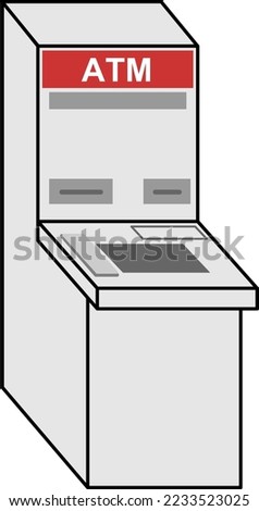 A simple bank ATM. You can withdraw cash, deposit cash, and much more.