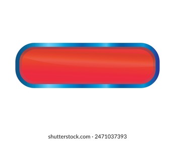 simple banner in 3d style. useful for web and online apps