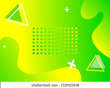 Simple banner background, with a green concept, this design can also be used as a book cover.