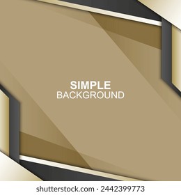 Simple banner background. Vector illustration.