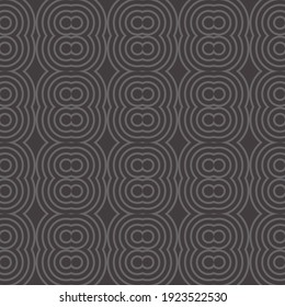 A simple banner with a decorative geometric pattern. Memphis. Square modules. Seamless background. Vector illustration for web design or print.