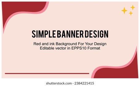 Simple banner design. Abstract background with geometric elements in retro style. Vector Illustrations. Eps 10. Abstract ornament for wallpapers and backgrounds.
