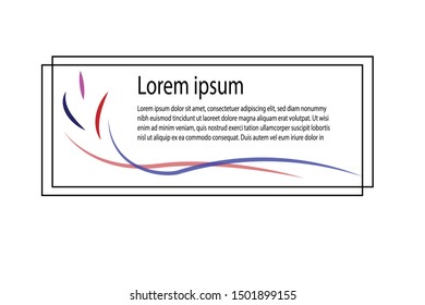 Simple banner design for business