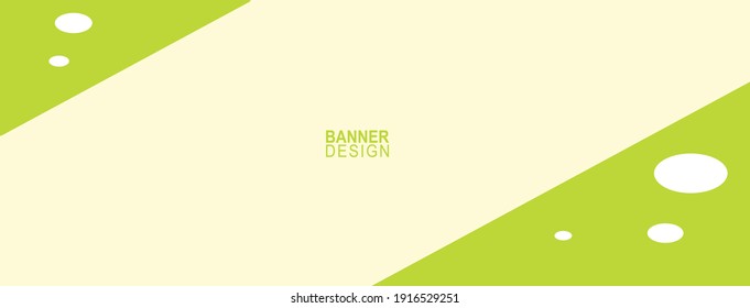 diseño simple de banner, único y atractivo