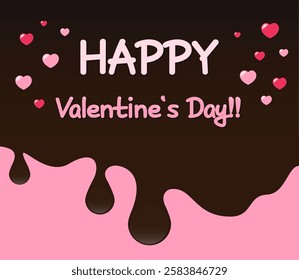 Simple banner for Valentine's Day
