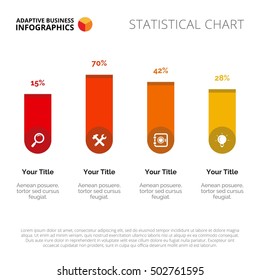 Simple Bar Chart Slide Template