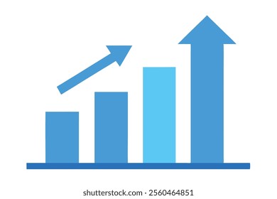 Simple Bar Graph Illustrates Increasing Data Trends