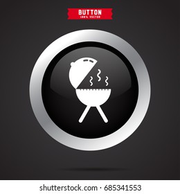 simple barbecue icon