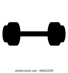 simple barbell icon
