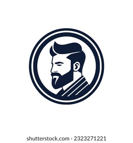 einfaches barrierefreies Logo, Vektorgrafik-Design
