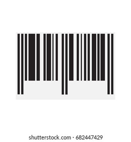 simple barcode color icon