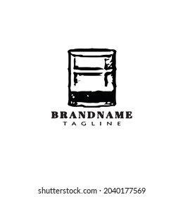 simple barrel logo design template icon modern vector illustration